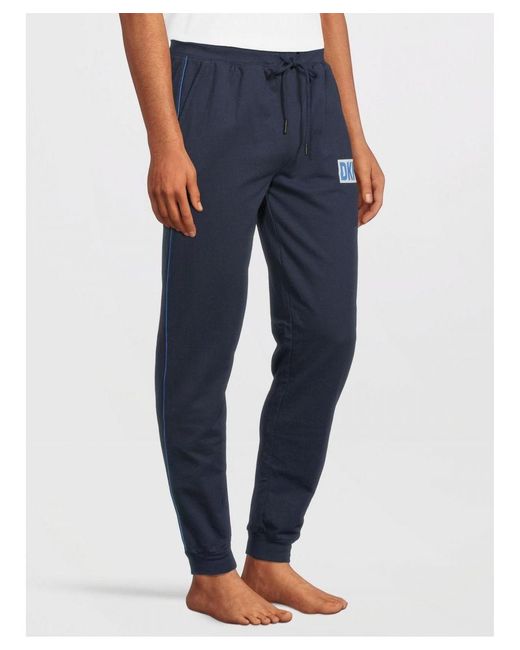 DKNY Blue Iceman Jersey Lounge Pants for men
