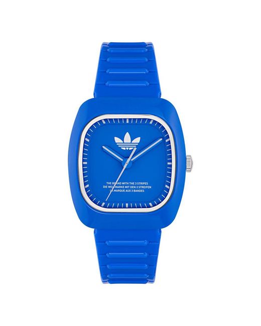 Adidas Originals Blue Retro Wave Two Watch Aosy24530