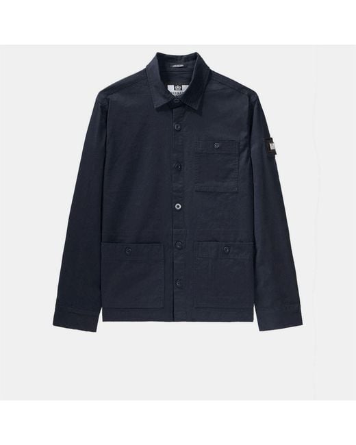 Weekend Offender Blue Taveria Baker Jacket for men