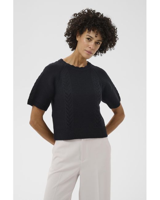 Part Two Pullover Anisettepw Pullover Regular Fit in het Black