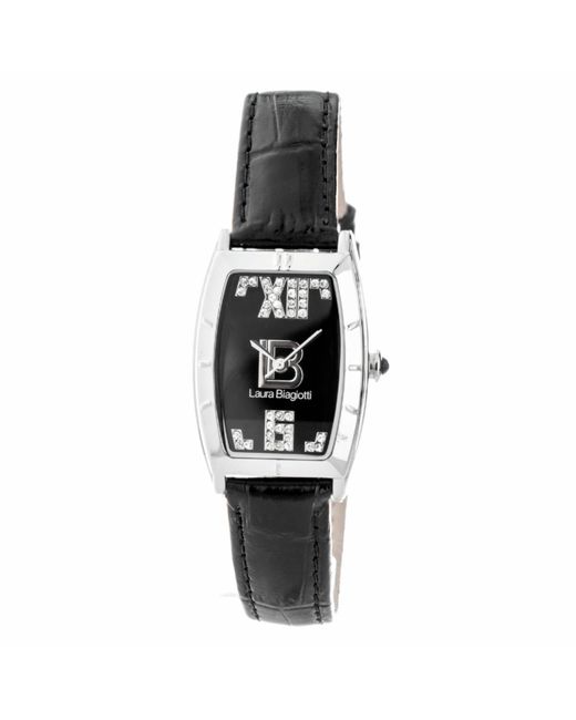 Laura Biagiotti Black Ladies Watch Quartz Stainless Steel
