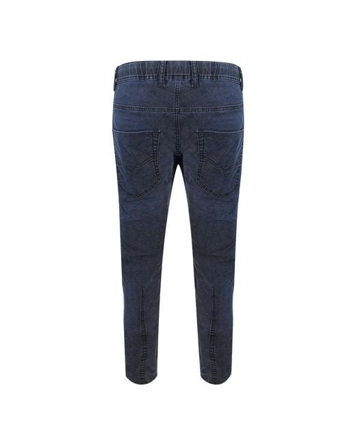DIESEL Blue Krooley-Ne Jeans Cotton for men