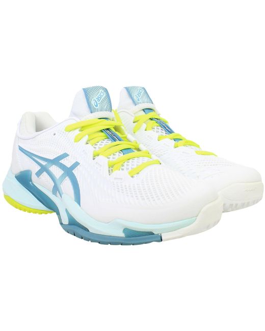 Asics Blue Court Ff 3 Tennis Shoes
