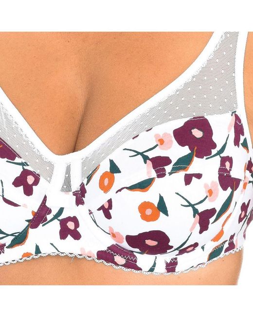 Dim White Generous Organic 00Asf Underwire Bra