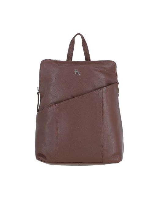 Ashwood Leather Brown 'Westminster' Real Backpack