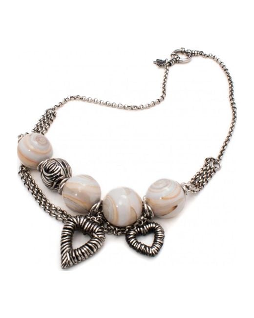 Folli Follie Metallic 4N0T052Kp Ladies Necklace