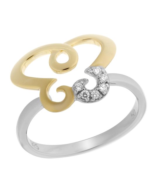 Orphelia Metallic 925 Sterling Ring