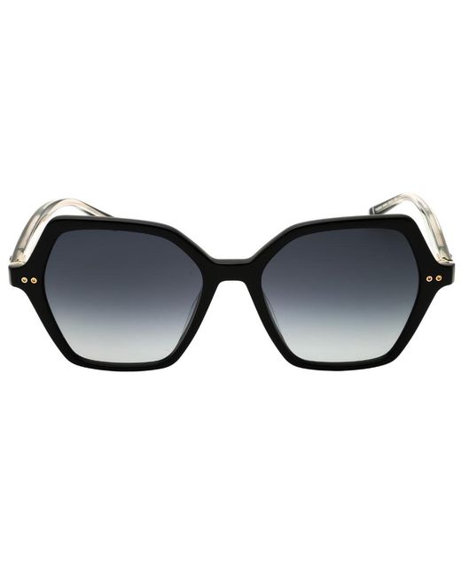Tommy Hilfiger Black Th 2213/S 0807 9O Shiny Gradient Sunglasses