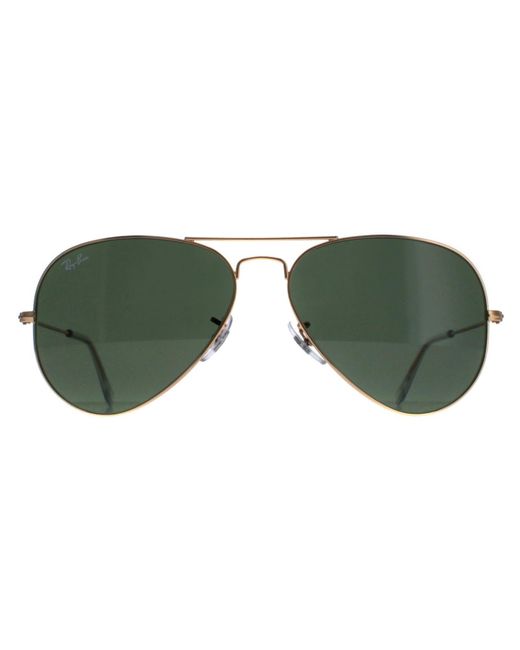 Ray-Ban Green Sunglasses Aviator 3025 L0205 Metal