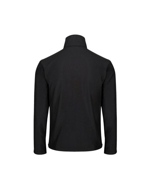 Regatta Black Honesty Made Recycled Softshell Jacket for men
