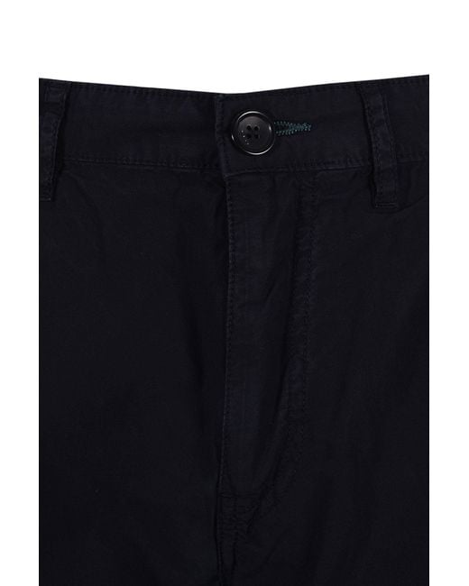 Paul Smith Blue Shorts Cotton for men