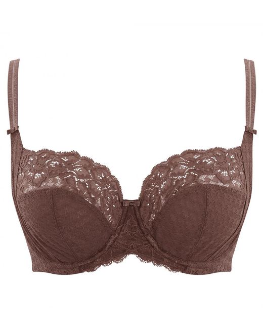 Panache Black 7285 Envy Full Cup Balcony Bra