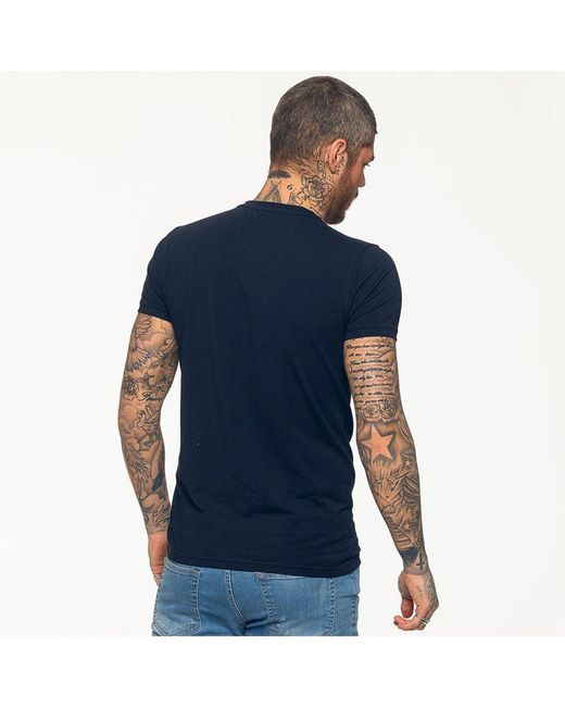 Enzo Blue T-Shirt for men