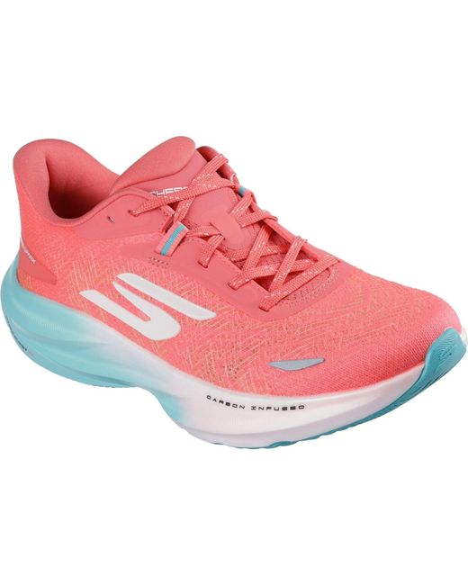Skechers Pink Aero Spark Running Shoe