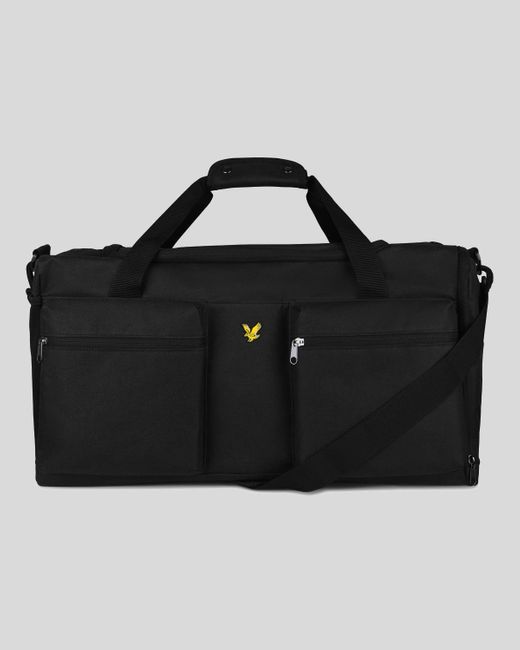 Lyle & Scott Black Kit Bag for men