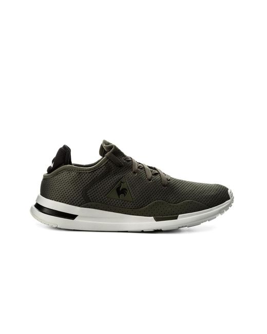Le Coq Sportif Black Solas Sport Dark Trainers for men
