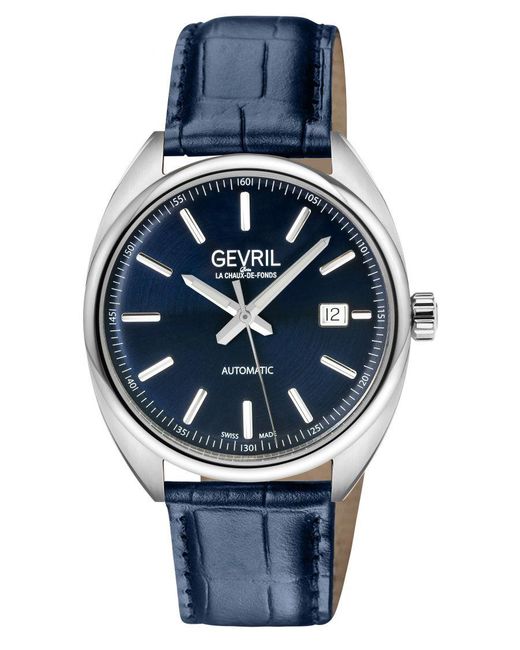 Gevril Blue Five Points 48701A Swiss Automatic Sellita Sw200 Watch for men