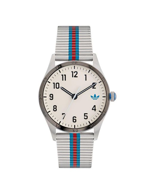 Adidas Originals Metallic Code Four Watch Aosy23531 Stainless Steel
