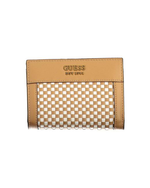 Guess Natural Braune Polyethylentasche