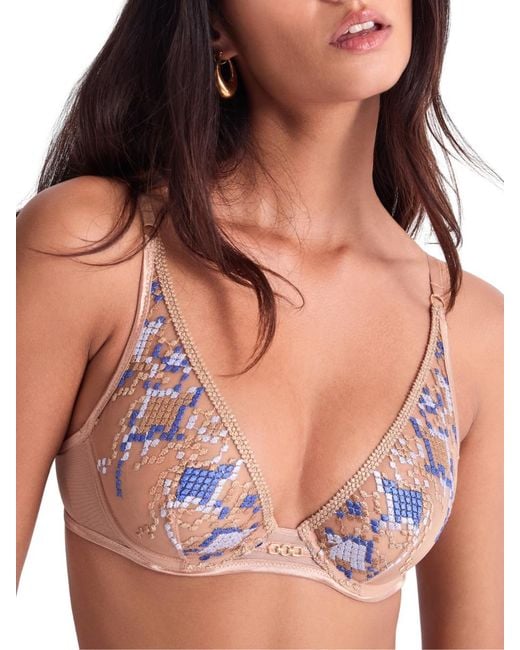Aubade Natural Poetic Delights Triangle Plunge Bra