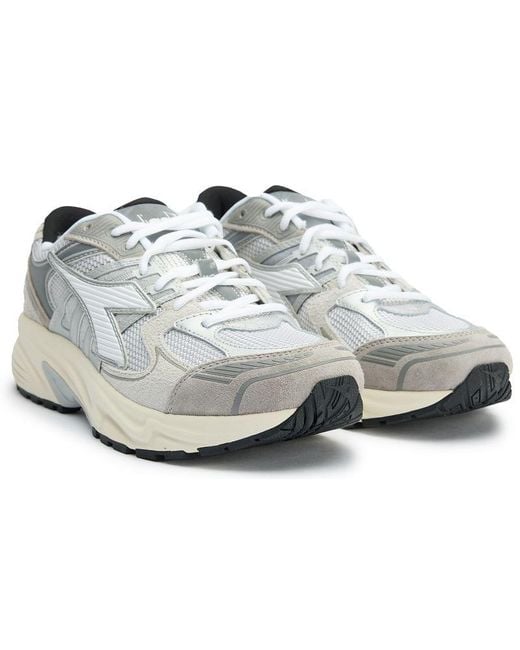 Diadora White Mythos Star Trainers for men