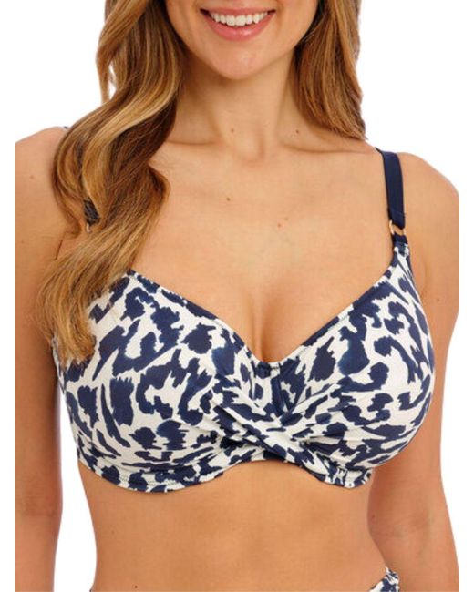 Fantasie Blue Hope Bay Full Cup Bikini Top