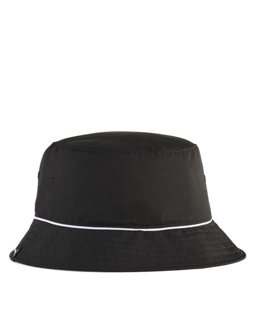 PUMA Black Accessories Bucket Hat for men