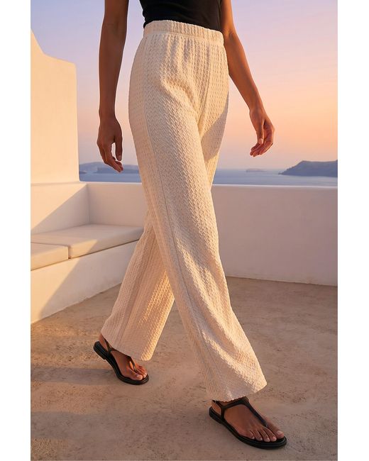 D.u.s.k Natural Textured Jersey Trouser