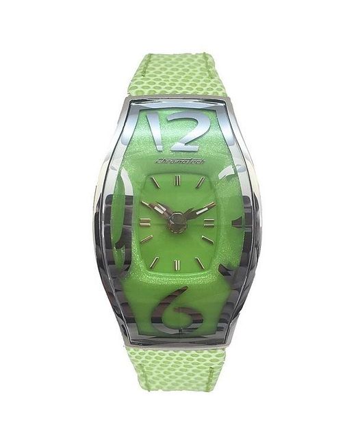 Chronotech Green Watch Ct7932Al-85 (28 Mm)