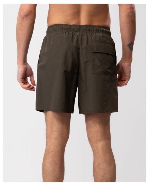 Lyle & Scott Green Plain Swim Shorts for men