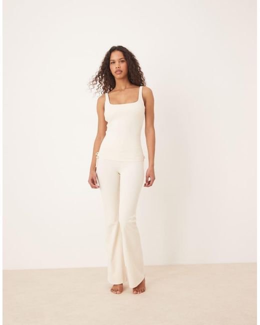 Tala Natural Dayflex Wrap High Waisted Flared Yoga Pant