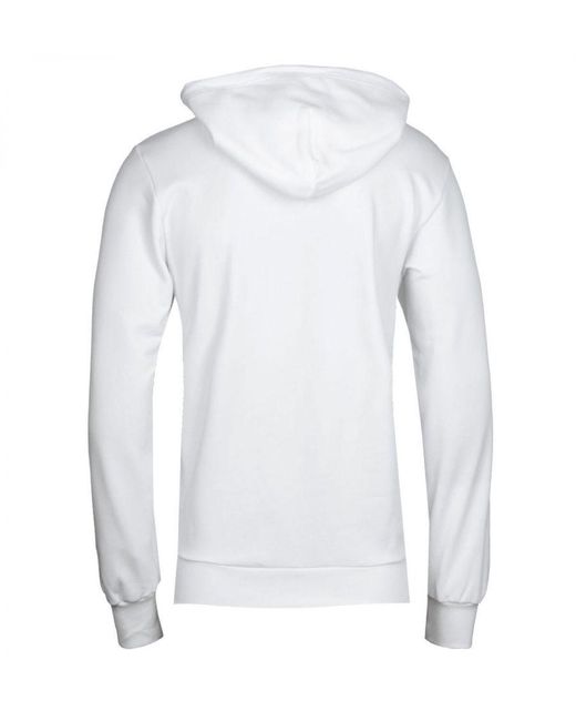 DIESEL White S-Girk Cuty Hooded Sweatshirt for men
