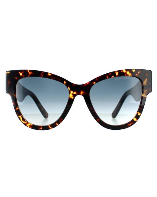 Marc Jacobs Black Cat Eye Dark Havana Gradient 697/S