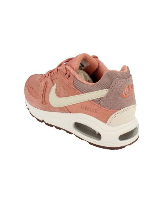 Nike Red Air Max Command Trainers