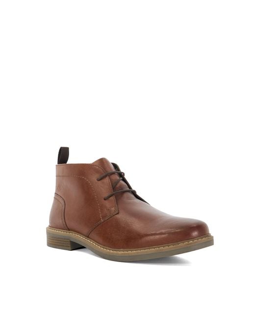 Dune Men's Dune Clydell Chukka Boots In Brown voor heren