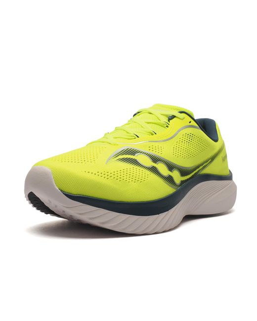 Saucony Yellow Kinvara 15 Running Shoes for men