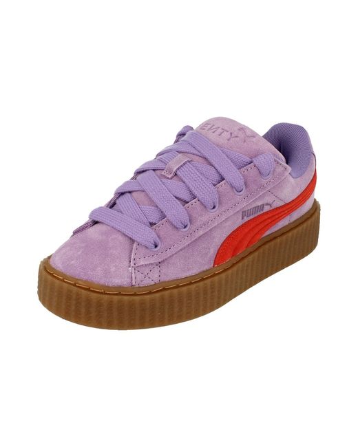PUMA Purple Palermo S Trainers Lavender Alert 5 Uk
