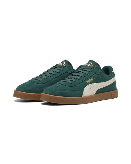 PUMA Club Ii Era Suede Sneakers Green Size Uk 6