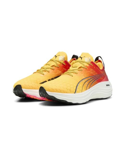 PUMA Yellow Foreverrun Nitro Running Shoes for men