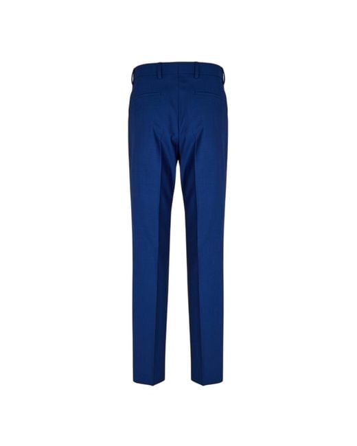 Boss Blue Straight Chinos for men
