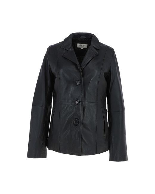 Ashwood Leather Gray 'Angela' Blazer Jacket