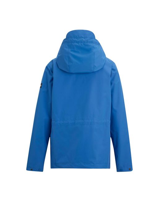 Regatta Blue Ladies Bayletta Grid Distress Waterproof Jacket (Sonic)