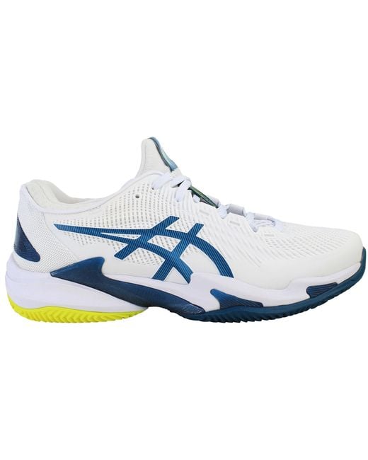 Asics Blue Court Ff 3 Clay Tennis Shoes for men