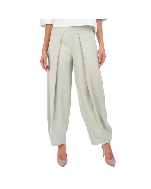 Emporio Armani Green Palazzo Pants 5Np20T-52011
