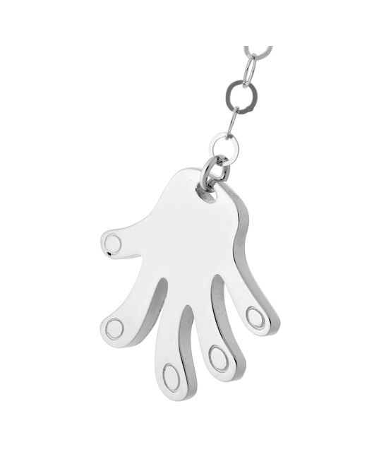 Orphelia White 925 Sterling Necklace