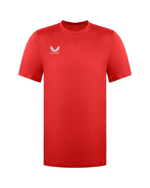 Castore Red Logo Light Training T-Shirt for men