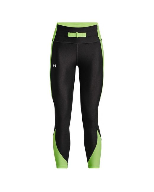 Under Armour Black No-Slip Waistband Ankle Leggings