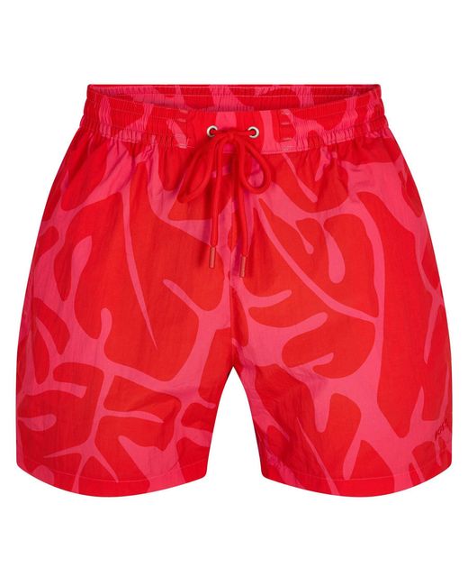 Boss Red Bari Swim Shorts, Comfortable Elasticated Waist for men