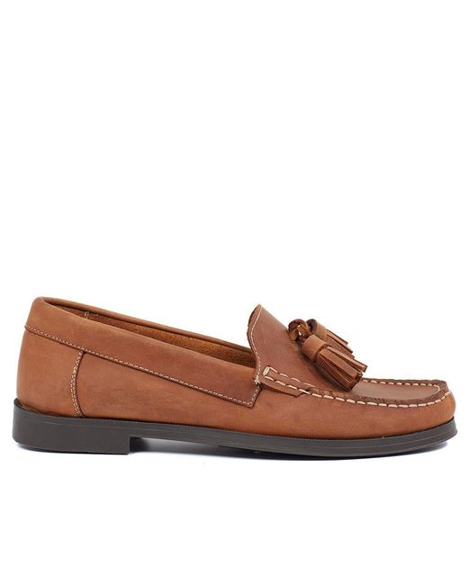 Jones Bootmaker Brown Trish Leather Casual Moccasins