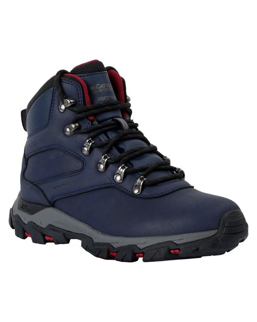 Regatta Blue Ladies Holcombe Classic Walking Boots